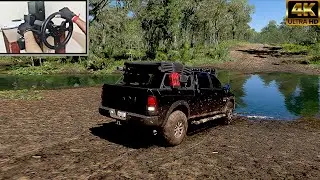 Ram 2500 Power Wegon | OFFROAD | Forza Horizon 5 | PXN V99 Steering wheel gameplay