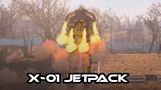Fallout 4  - X-01 Jetpack - MAX CRAFTING - 4K MRGV