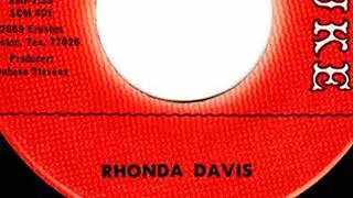 RHONDA DAVIS~CAN YOU REMEMBER  1972