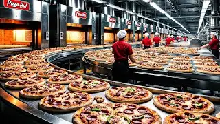 За кулисами фабрики Pizza Hut: как производятся миллионы пицц | The Manufacturing Hub