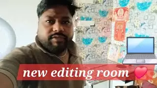 My new studio editing Room📽️🎬😄 #1millionviews #daily vlog #daily routine vlog #lifestyle#subscribe❤️
