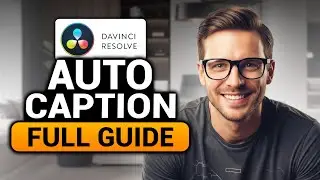 Auto Captions Davinci Resolve FREE (BEST FULL GUIDE) | NO Yapping! | Davinci Resolve Auto Captions