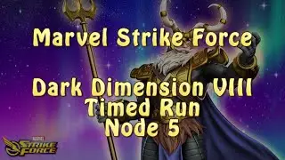 Marvel Strike Force | Dark Dimension 8 | Timed Run | Node 5