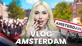 Ma première fois à Amsterdam 🇳🇱 je panique sur le Red Carpet… 😱