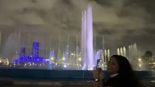 La fuente  de noche Jacksonville 
