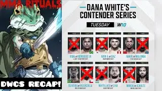 Dana White&rsquo;s Contender Series Season 9 Week 10 Full Card Recap