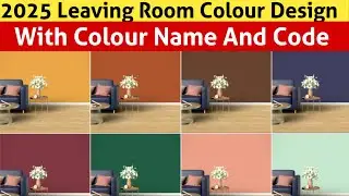 2025 Wall painting design ideas For Living Room/ Wall painting colour combinations for living Room