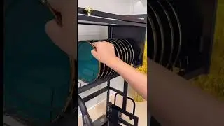 173 - Escorredor Organizador Rack Pia de Cozinha Lou&ccedil;a de Pratos