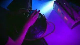 Small Guda drum with built-in microphones (FX) Celtic minor Scale.