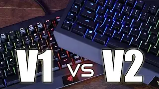 What's NEW With the V2? Razer Blackwidow Chroma V1 VS V2