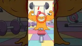 Lamput once became a full Gym freak&hellip;🥶 #shorts