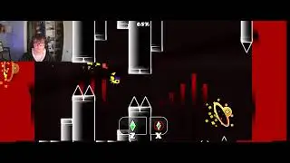 Trying to Beat Hell in Geometry Dash