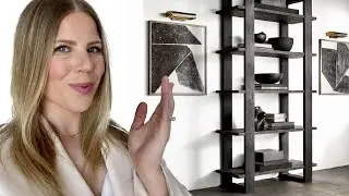 COLLECTIVE HOME DECOR HAUL | TARGET THRESHOLD, H&M, CB2 | + STYLING RESTORATION HARDWARE SHELVES