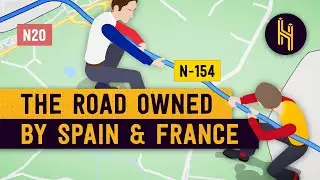 The Road Owned Simultaneously by Spain and France