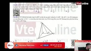 Chữa đề THPT Quốc Gia - ProXplus 2020 (Đề số 13) - Nh&oacute;m c&acirc;u hỏi Vận dụng