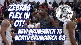 New Brunswick 75 North Brunswick 68 OT Thriller! | Boys Basketball Highlights