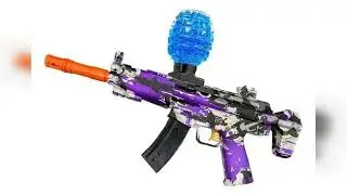 Review: Lan&ccedil;ador Autom&aacute;tico Bolinhas Gel Mp5k El&eacute;trico 20.000 Orbeez Roxo