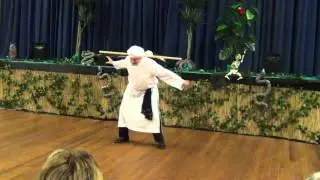 Tahtib TASMED 2012 - Jason's first Tahtib performance
