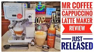Mr. Coffee One-Touch Coffeehouse Espresso Cappuccino Latte Maker Review   I LOVE IT!!!!