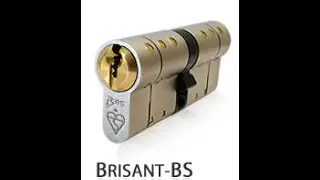Brisant British Standard 1* Euro Cylinder being Bumped open