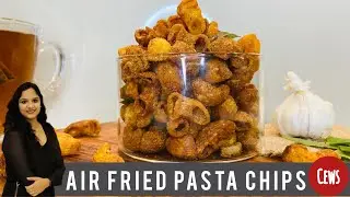 PASTA CHIPS ~ 2 ways | Quick Snack | AirFryer Recipe