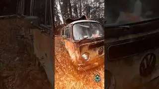 We Found a Forgotten VW Bus in the Forest&hellip; #vwlife #aircooledvw #automobile #vintagecars