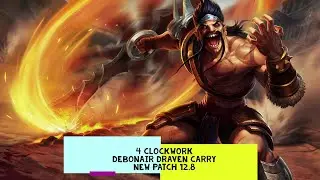 4 Clockwork Dobonair Draven Carry |TFT 6.5 comps | Full gameplay |聯盟戰棋 | Patch 12.7