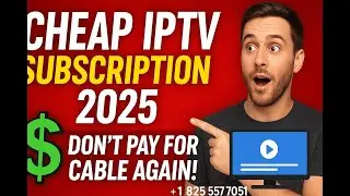 💸 Cheap IPTV Subscription 2025 &ndash; Don&rsquo;t Pay for Cable Again!