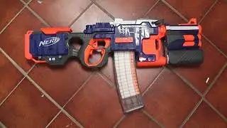 Nerf Hyperfire Lipo, UV LED und Tri-Strike Frontbarrel Mod