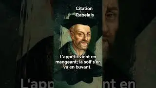 L'app&eacute;tit vient en mangeant... / Rabelais #citation#rabelais#humour