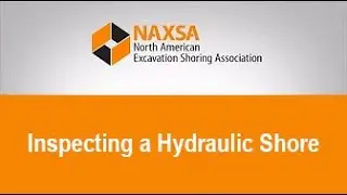 Inspecting a Hydraulic Vertical Shore