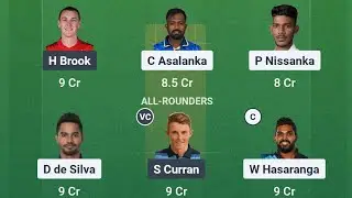 ENG vs SL 1st T20 | Match Prediction and Preview | ENG vs SL 1st T20 | Dream11 Prediction