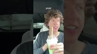 TRYING SHAMROCK SHAKE (AGAIN) #shorts
