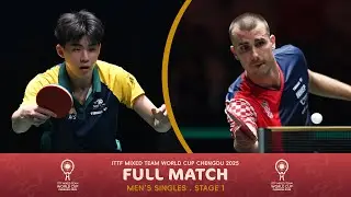 FULL MATCH | Hwan Bae vs Tomislav Pucar | ITTF Mixed Team World Cup 2025 (Stage 1)