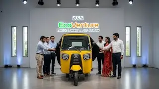 2026 EcoVenture Electric Rickshaw 😱 10 Seater | 600KM finally launched!!!Range | Diesel Ka Game Ove