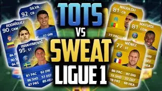 FIFA 14 - TOTS VS SWEAT - LIGUE 1! FT 95 TOTS IBRA!!!