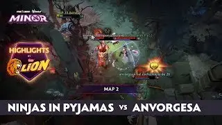 Ninjas in Pyjamas vs  Anvorgesa | Highlights | StarLadder ImbaTV Minor Season 2 Playoffs