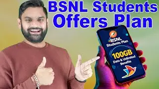 New BSNL 4G Student Offer: 100 GB Data for just ₹***