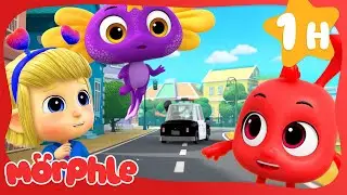 Car Chase and Police Adventure + More | Morphle | Moonbug Kids - Dreamland Music & Sparkle Party ✨💖