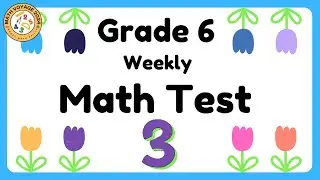 Grade 6 Weekly Test Paper 3: Negative Numbers Explained | Quick Revision & Answer key Test Paper 2