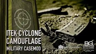 itek cyclone camouflage casemod