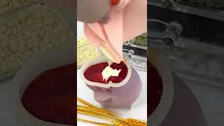 Melting wax cascading through a skull's contour  #hardwax #waxathome #skull #waxingkit #shortsviral