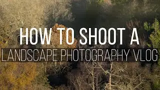How To Shoot A Landscape Photography Vlog / Ninja Style / Woodland Photography