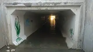 Soggy shoe gang infiltrates detention basin #drain #draining #infrastructure #stormdrains