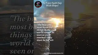 To Face, Each Day With Hope | Helen Keller's Quote #youtube #youtubeshorts #shorts #status #viral