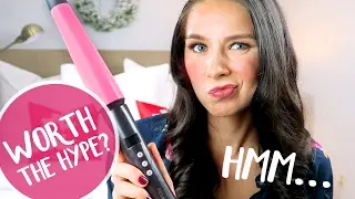 WORTH THE HYPE? Remington T Studio Pearl Ceramic Curling Wand  (1