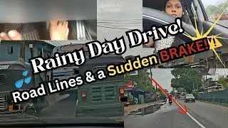Road Lines Explained During a Drive - Unexpected Moment! 🚗