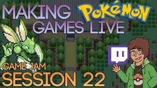 Making Pokemon Games Live (Game Jam Session 22)