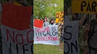 Counter-Protest at Canada First Rally | Toronto Streets React #cdnpoli #news