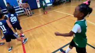 YMCA basketball Isaiah&rsquo;s game 5 with lil Rattlers #YMCAbasketball